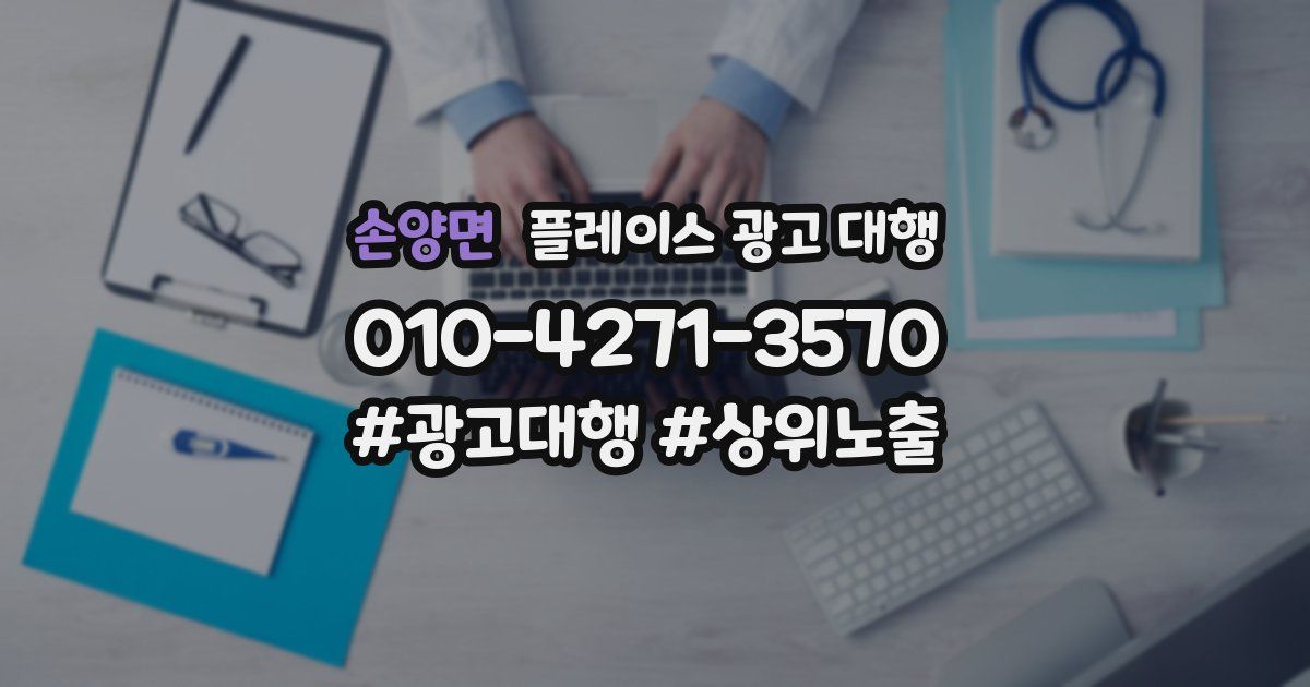 손양면 플레이스 광고 대행