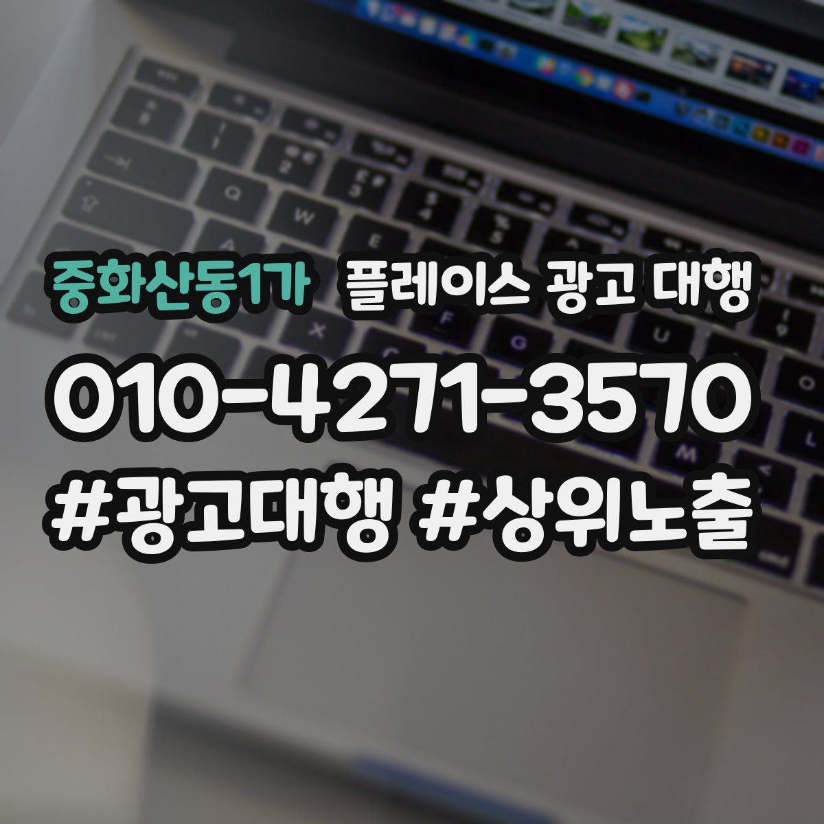 중화산동1가 플레이스 광고 대행