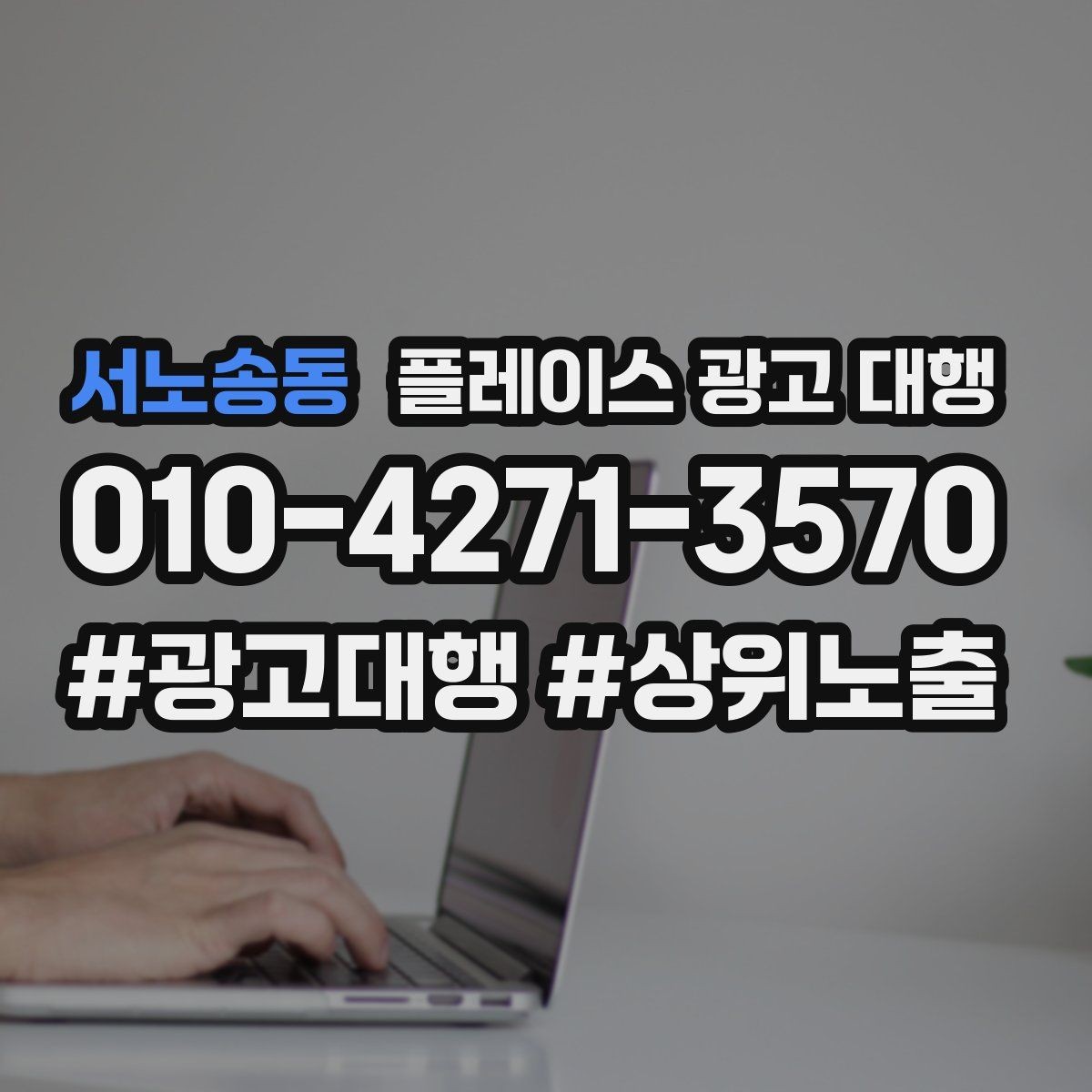 서노송동 플레이스 광고 대행 지역 특성 반영이 중요한 이유
