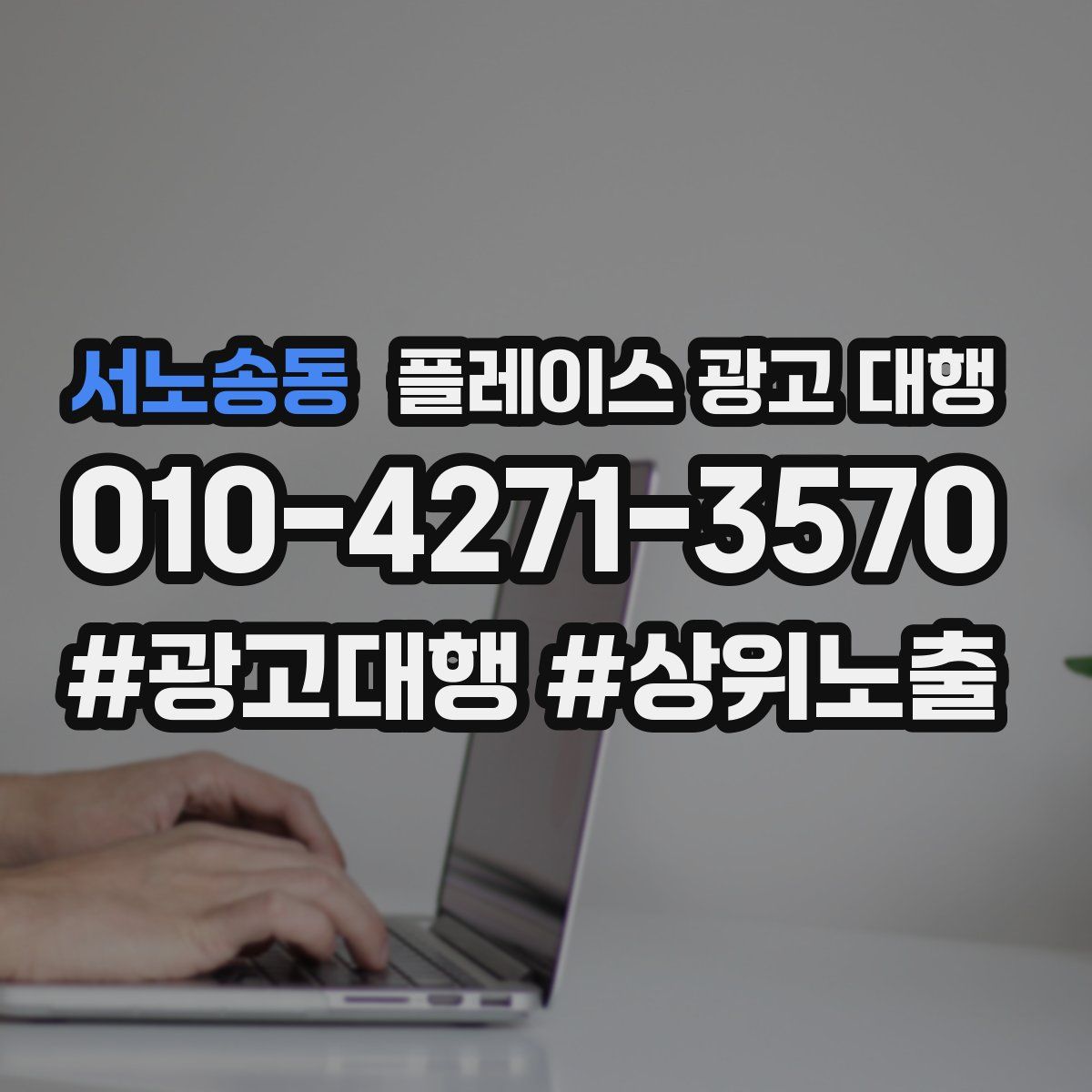 서노송동 플레이스 광고 대행