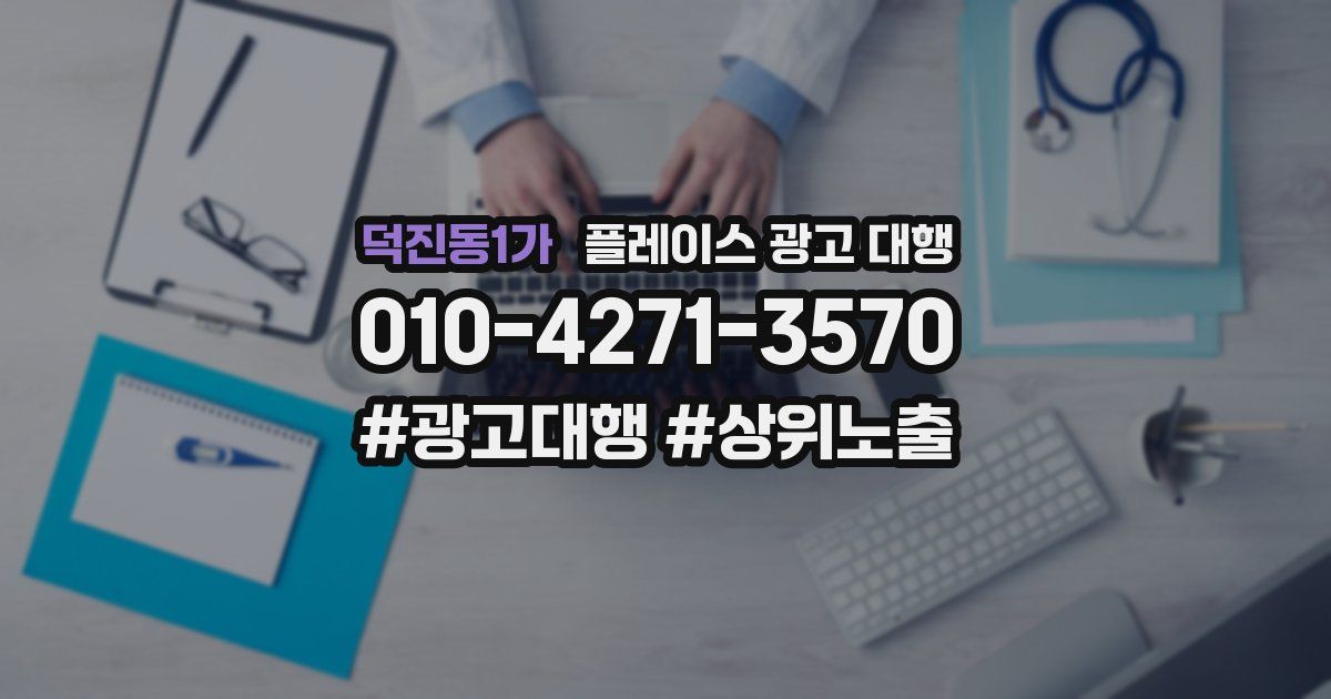 덕진동1가 플레이스 광고 대행