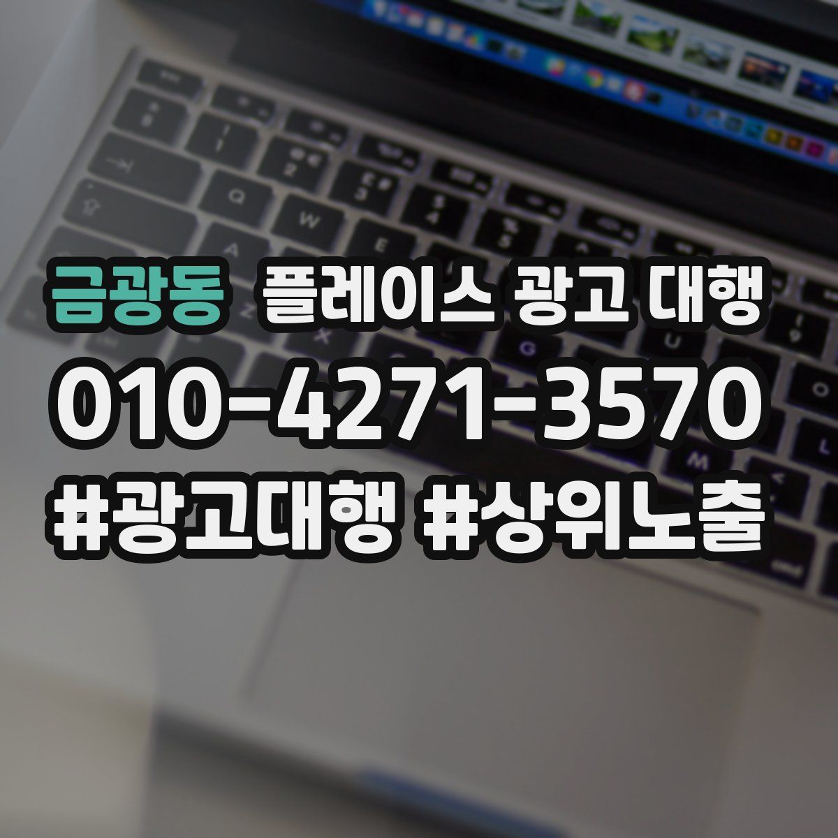 금광동 플레이스 광고 대행