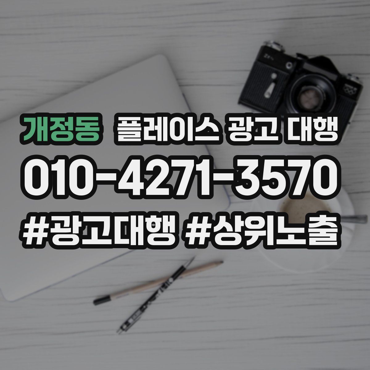 개정동 플레이스 광고 대행