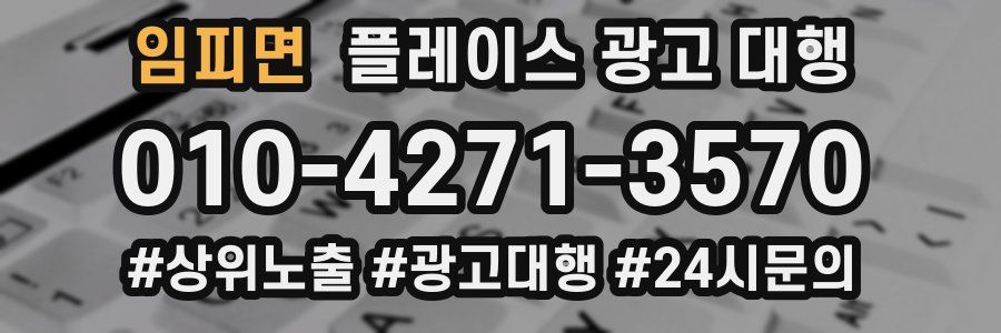 임피면 플레이스 광고 대행