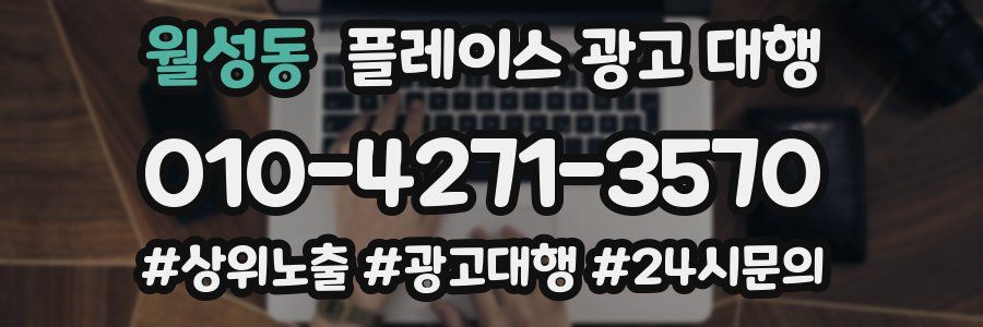 월성동 플레이스 광고 대행