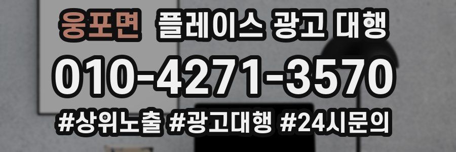 웅포면 플레이스 광고 대행
