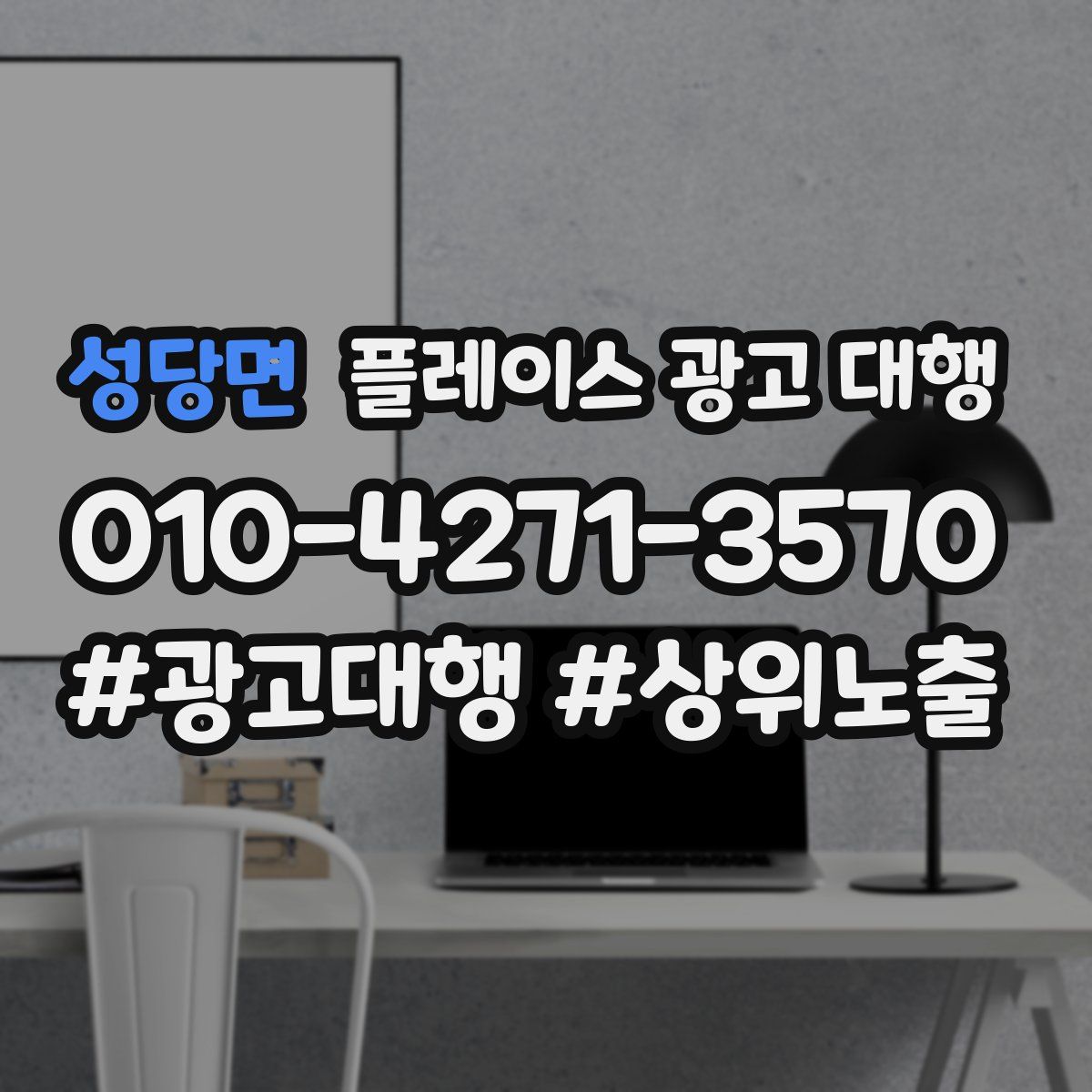 성당면 플레이스 광고 대행