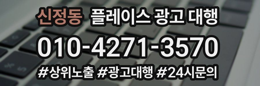 신정동 플레이스 광고 대행