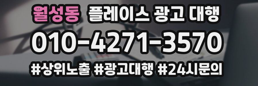 월성동 플레이스 광고 대행