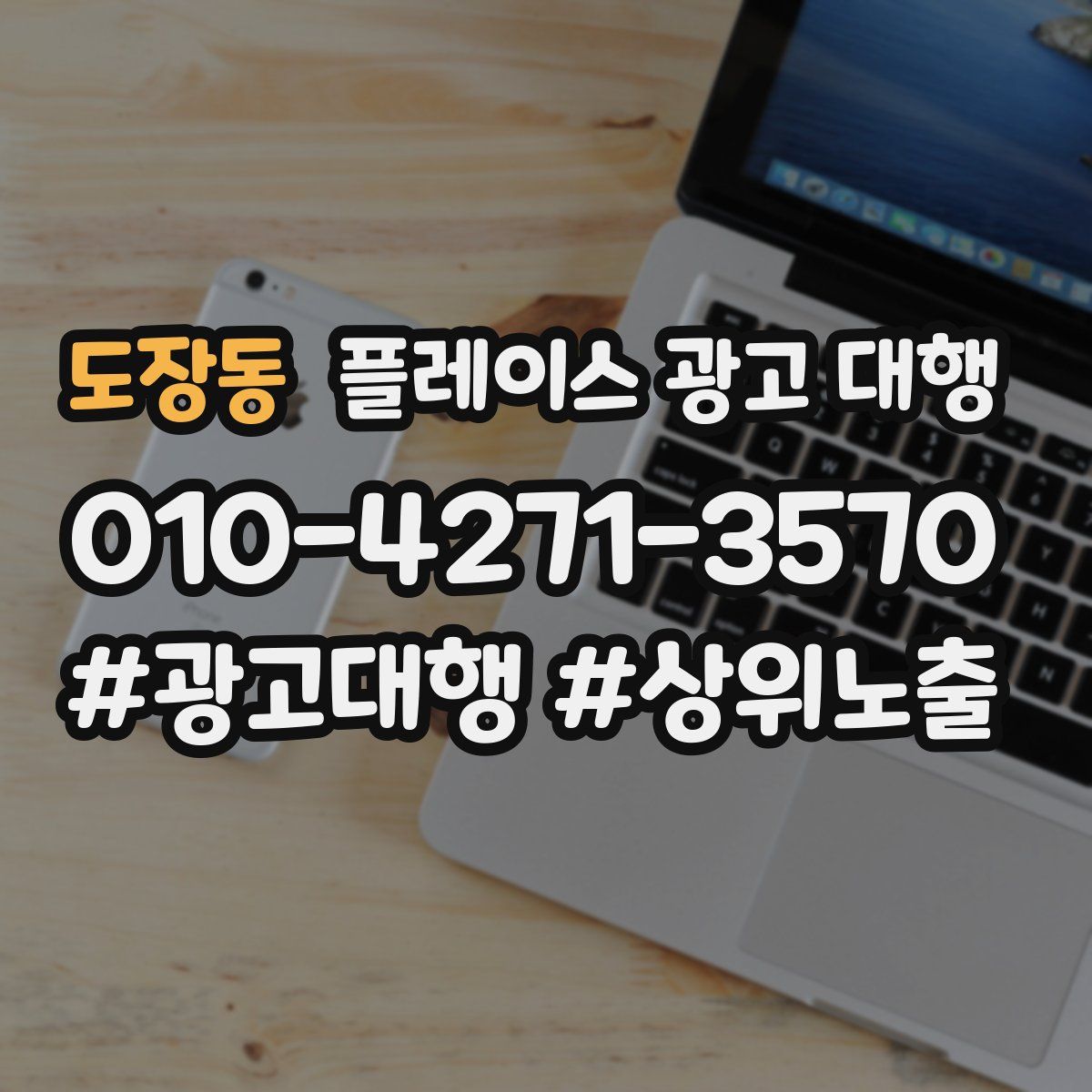도장동 플레이스 광고 대행