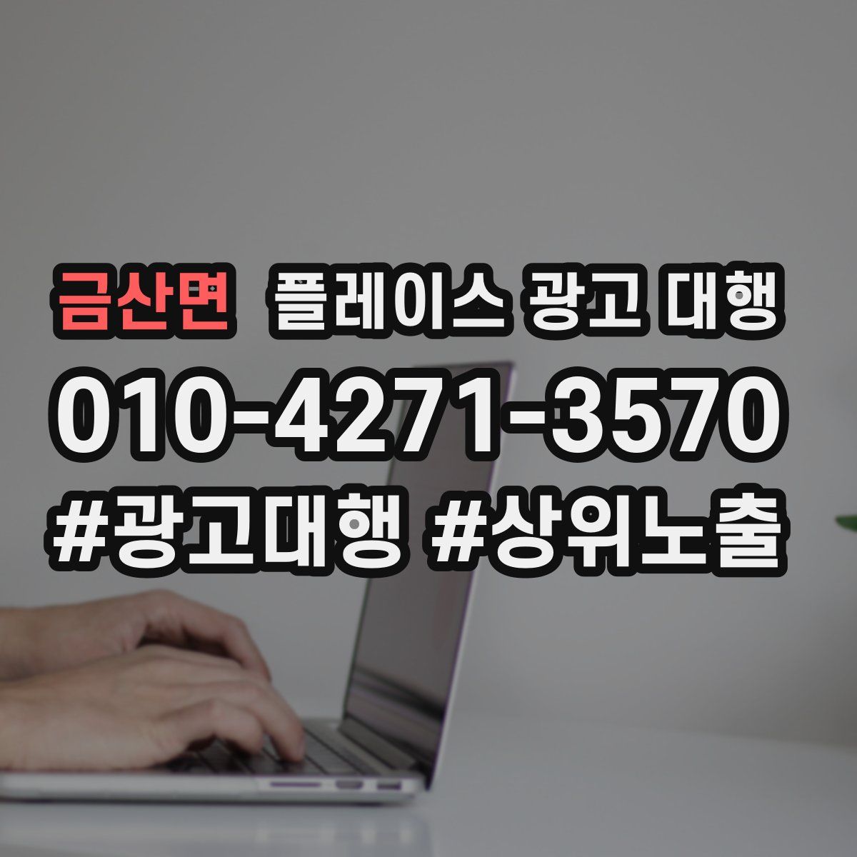 금산면 플레이스 광고 대행