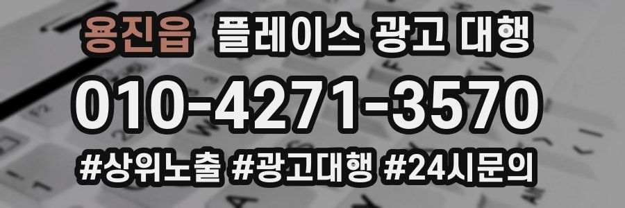 용진읍 플레이스 광고 대행