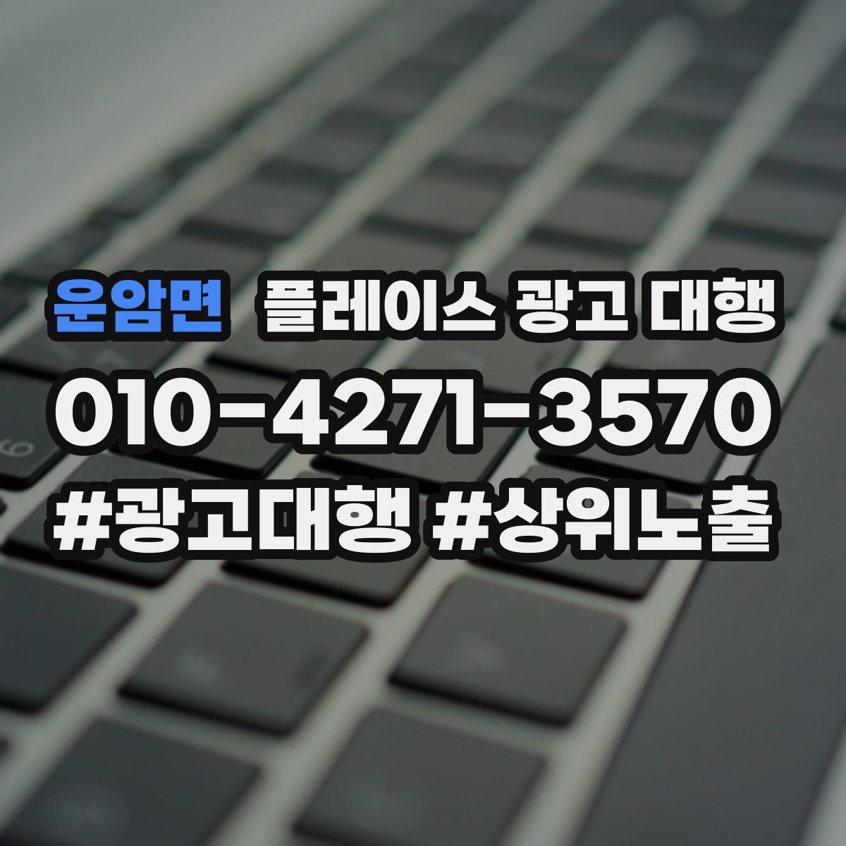 운암면 플레이스 광고 대행