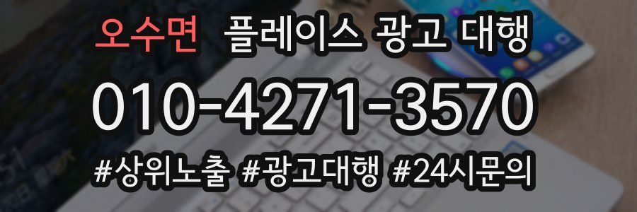 오수면 플레이스 광고 대행