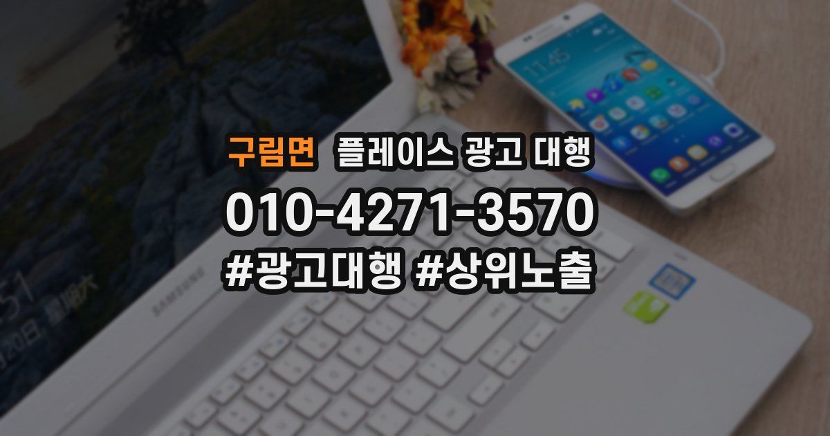 구림면 플레이스 광고 대행
