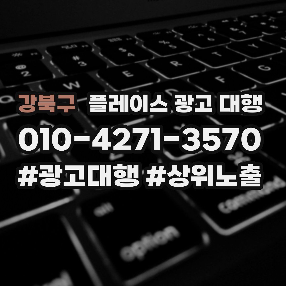 강북구 플레이스 광고 대행