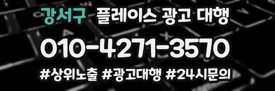 강서구 플레이스 광고 대행