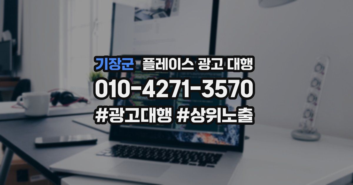 기장군 플레이스 광고 대행