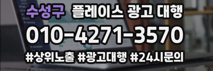 수성구 플레이스 광고 대행