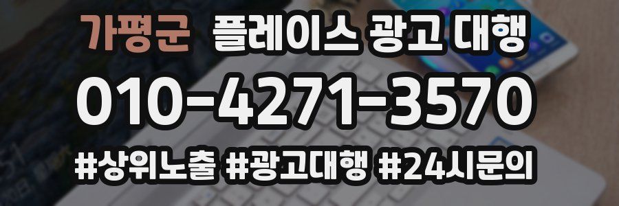 가평군 플레이스 광고 대행