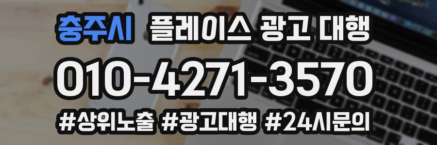 충주시 플레이스 광고 대행