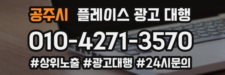 공주시 플레이스 광고 대행