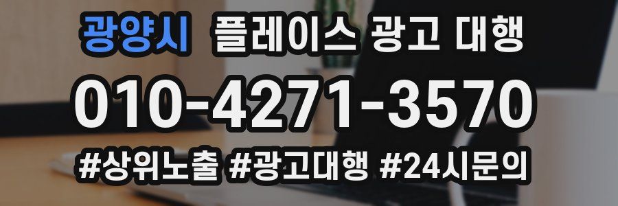 광양시 플레이스 광고 대행