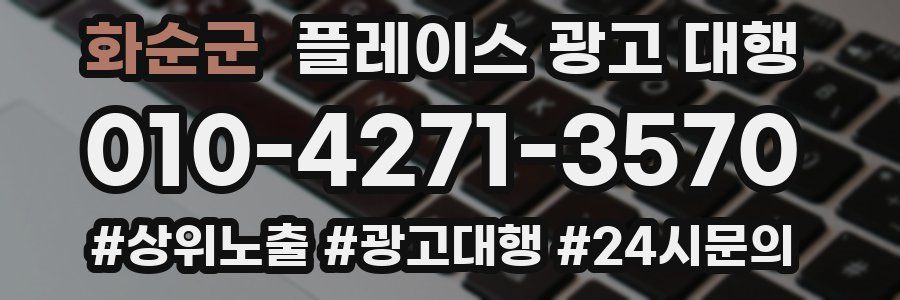 화순군 플레이스 광고 대행