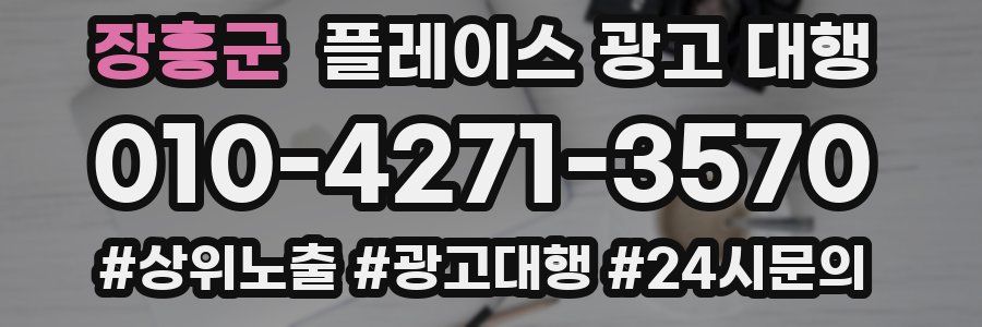 장흥군 플레이스 광고 대행