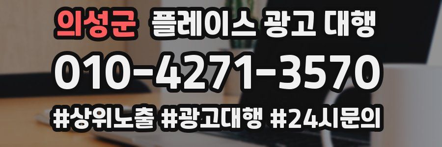 의성군 플레이스 광고 대행
