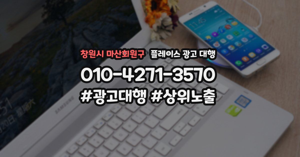 창원시 마산회원구 플레이스 광고 대행
