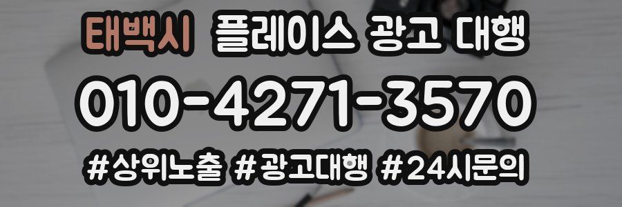 태백시 플레이스 광고 대행