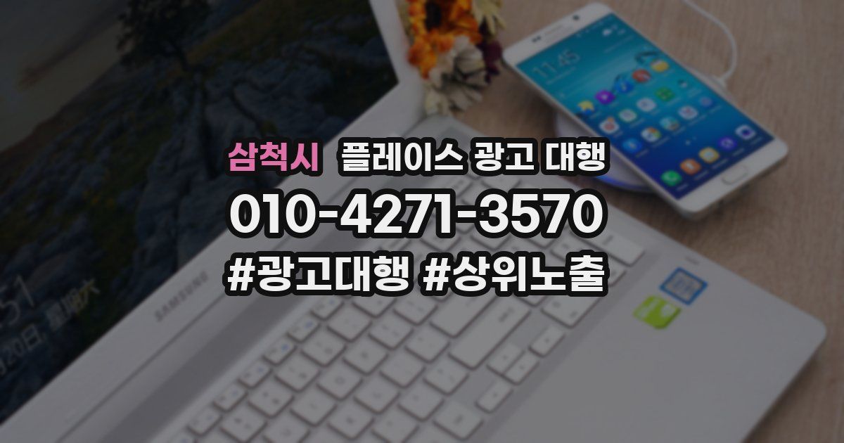 삼척시 플레이스 광고 대행