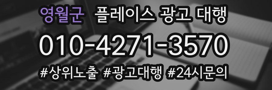 영월군 플레이스 광고 대행