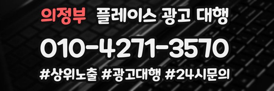 의정부 플레이스 광고 대행