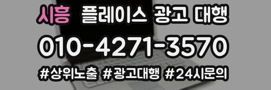 시흥 플레이스 광고 대행
