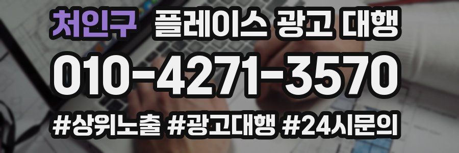 처인구 플레이스 광고 대행