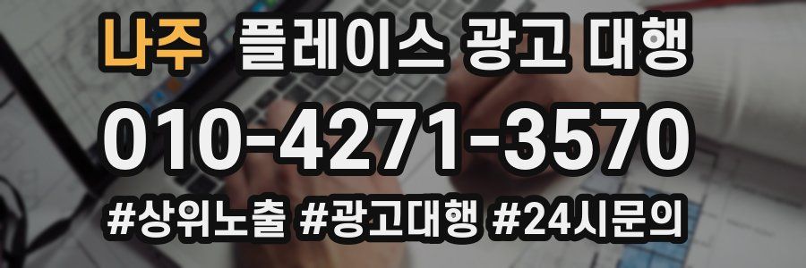 나주 플레이스 광고 대행