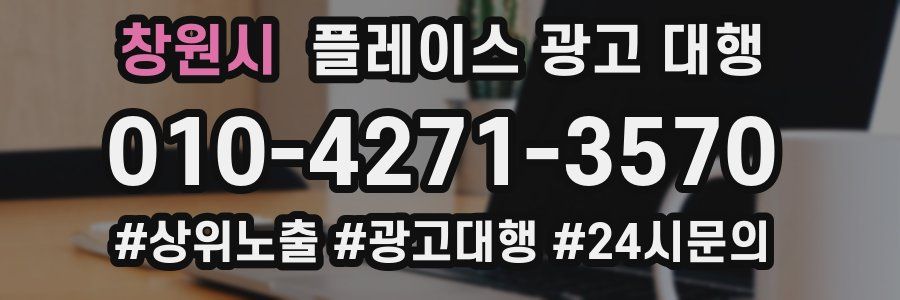 창원시 플레이스 광고 대행