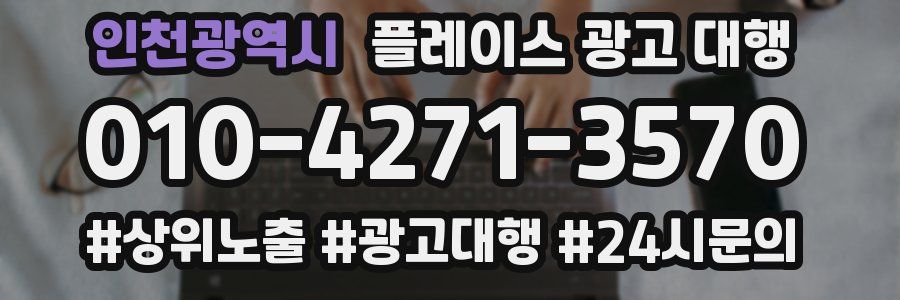 인천광역시 플레이스 광고 대행
