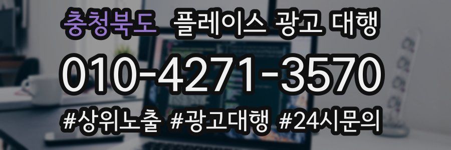 충청북도 플레이스 광고 대행