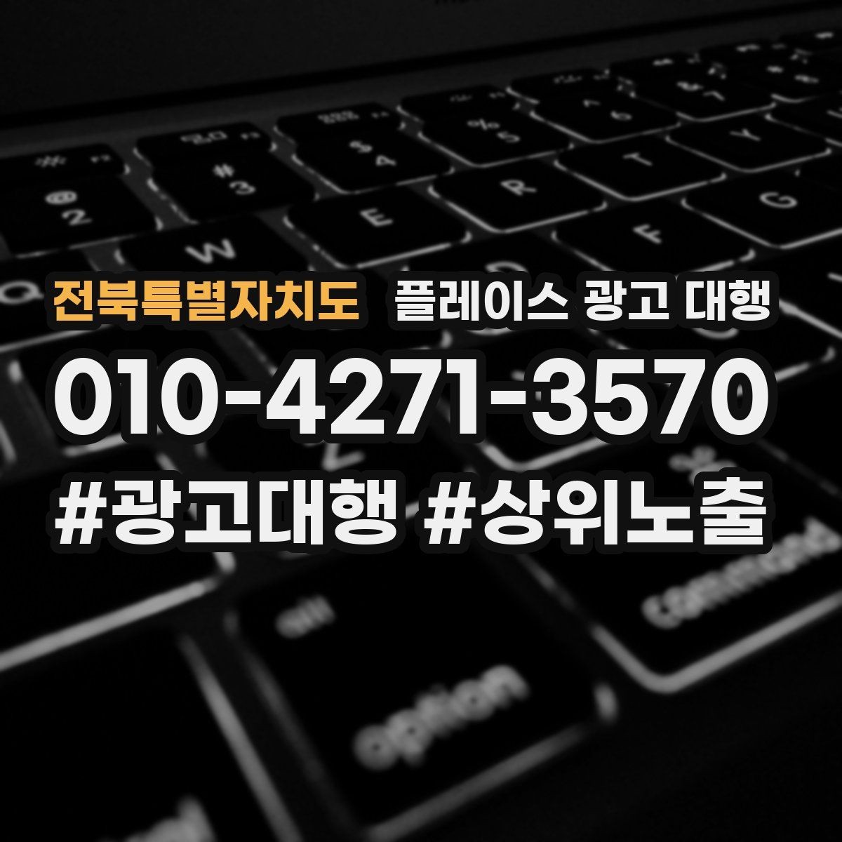 전북특별자치도 플레이스 광고 대행 후 개선해야 할 부분