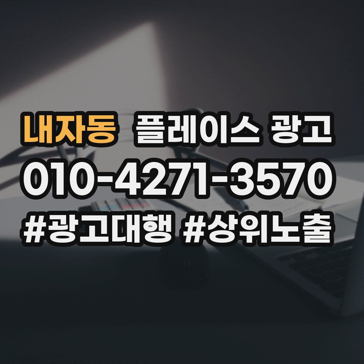 내자동 플레이스 광고
