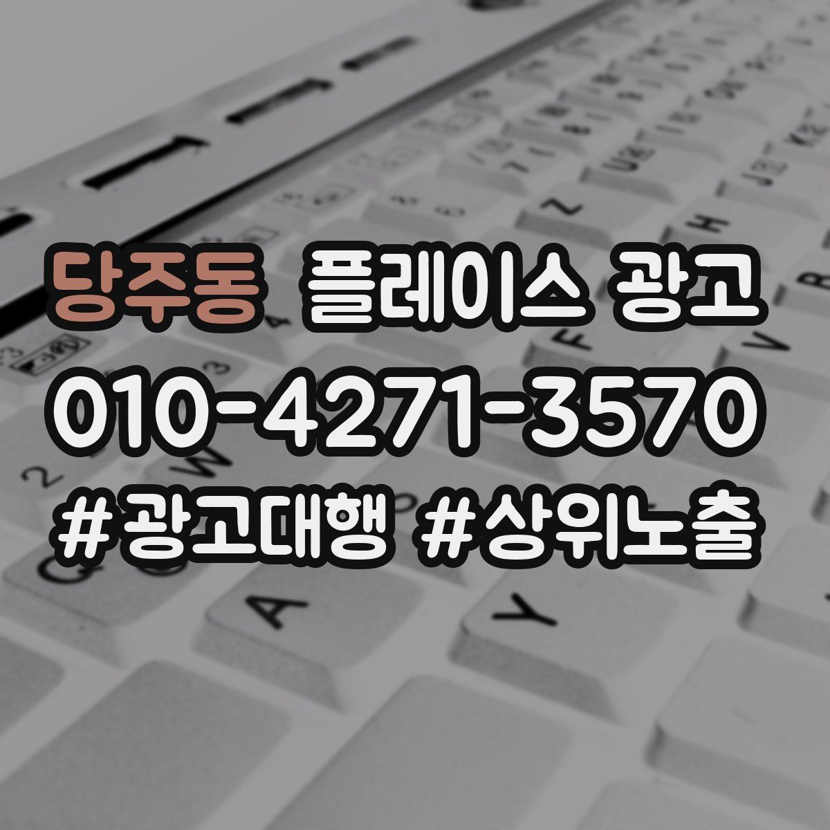 당주동 플레이스 광고