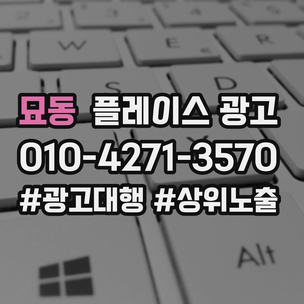 묘동 플레이스 광고