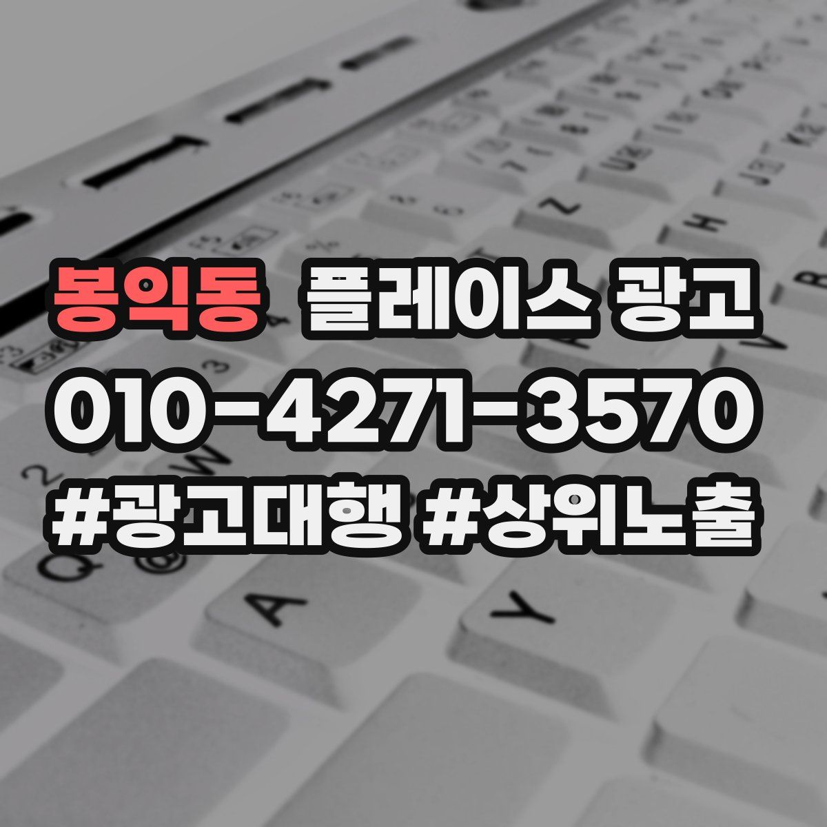 봉익동 플레이스 광고