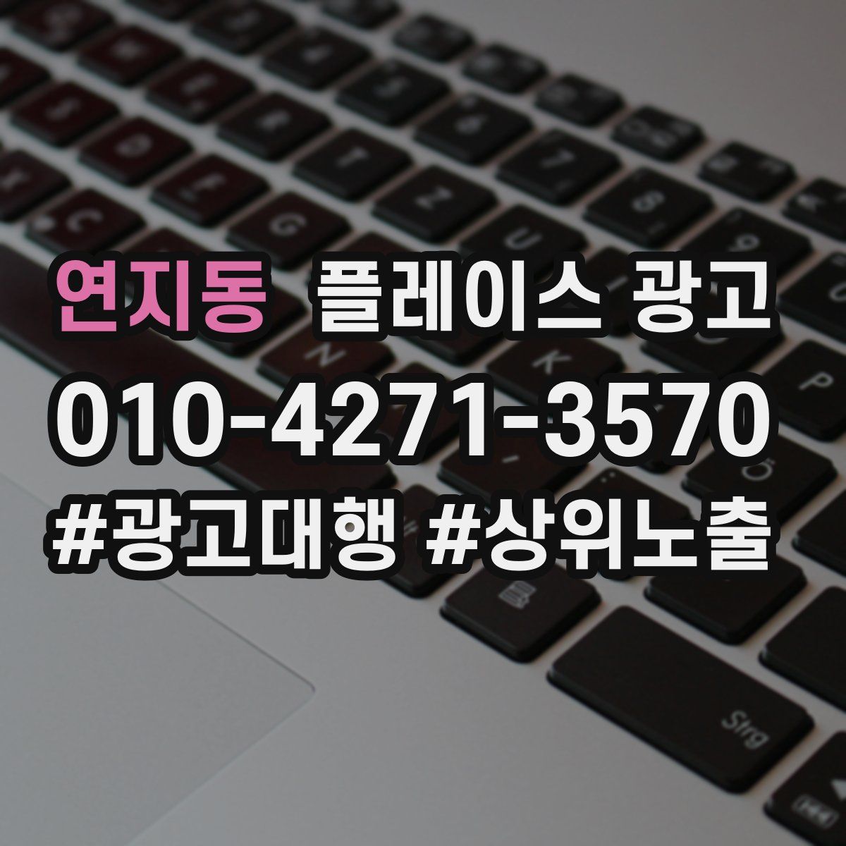 연지동 플레이스 광고