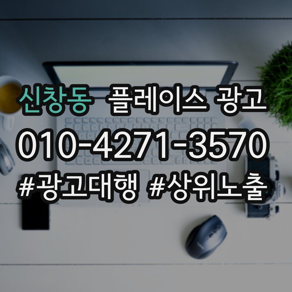 신창동 플레이스 광고