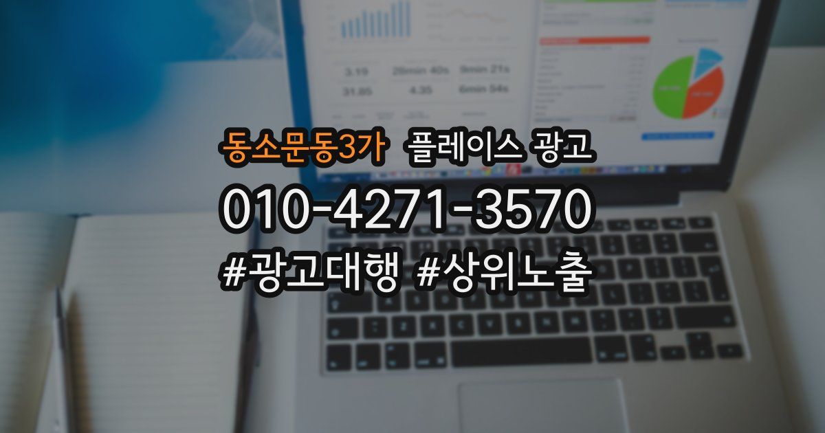 동소문동3가 플레이스 광고
