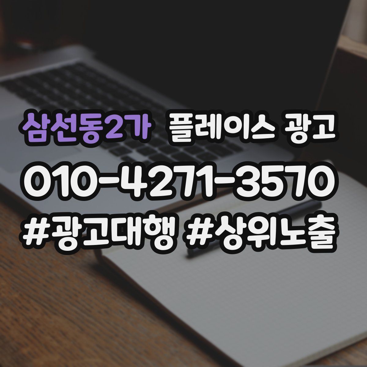 삼선동2가 플레이스 광고